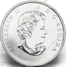 加拿大“缤纷鸟类”彩色纪念币——家燕