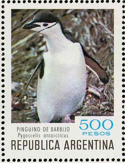 阿根廷纹颊企鹅邮票