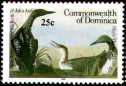 多米尼加太平洋潜鸟邮票