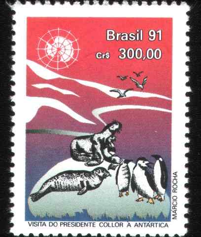 帝企鹅邮票集二(8枚)