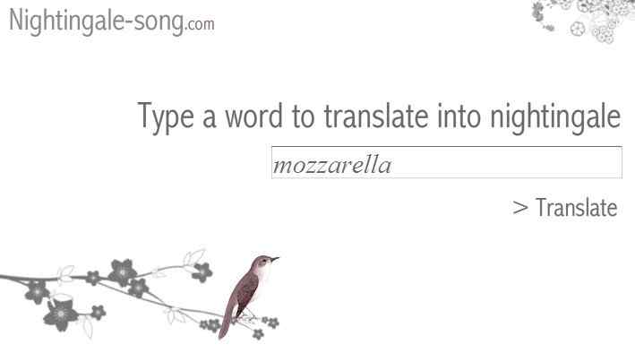 Nightingale-song：夜莺自动唱歌