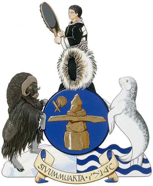 北极地区最大的食草动物  似牛实羊的麝牛