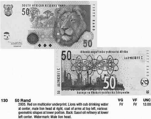 南非兰特——非洲狮