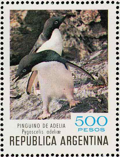 阿根廷阿德利企鹅邮票