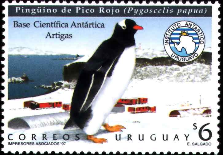 白眉企鹅邮票集六（7枚）