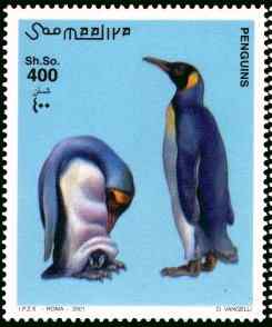 王企鹅邮票集七(7枚)