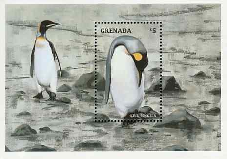 王企鹅邮票集六(7枚)