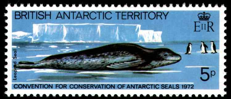 英国纹颊企鹅邮票