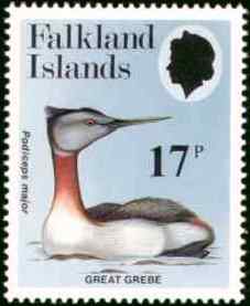 英国大鸊鷉邮票