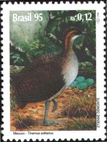 巴西孤䳍鸟邮票