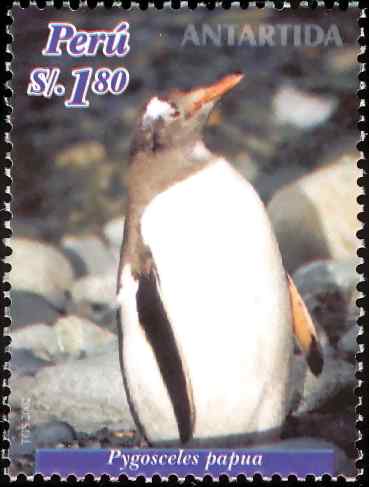 白眉企鹅邮票集六（7枚）