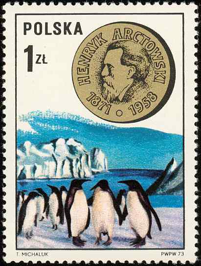 波兰阿德利企鹅邮票