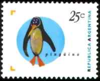 王企鹅邮票集一(5枚)