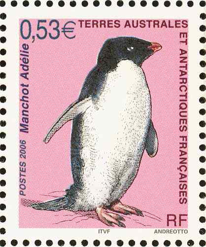 法国阿德利企鹅邮票