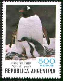 白眉企鹅邮票集一(8枚)