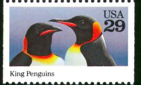 王企鹅邮票集十一(5枚)