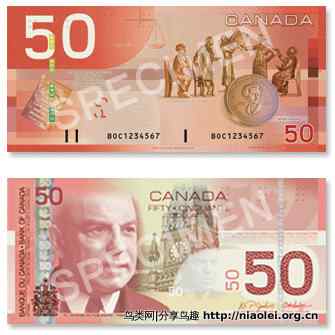 加拿大货币：纸币和硬币