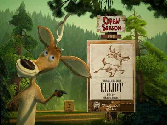 骡鹿 臀部都是白色 骡鹿 臀部都是白色