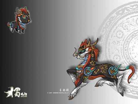 《封神演义》中闻太师的“墨麒麟” 貂羚 《封神演义》中闻太师的“墨麒麟” 貂羚