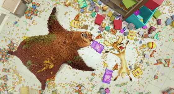 骡鹿 臀部都是白色 骡鹿 臀部都是白色