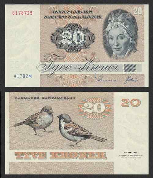 丹麦克郎——家麻雀 丹麦克郎——家麻雀