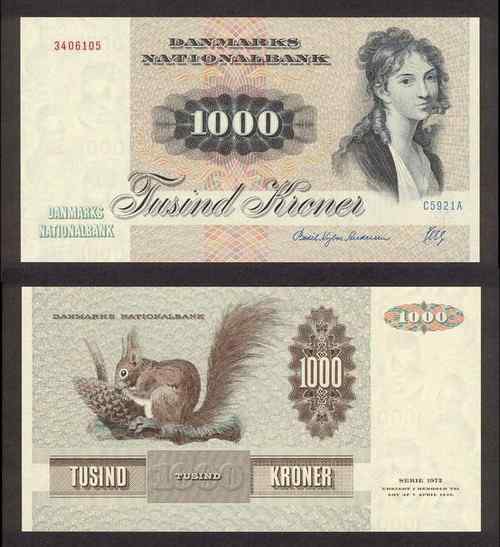 丹麦克郎——红松鼠 丹麦克郎——红松鼠