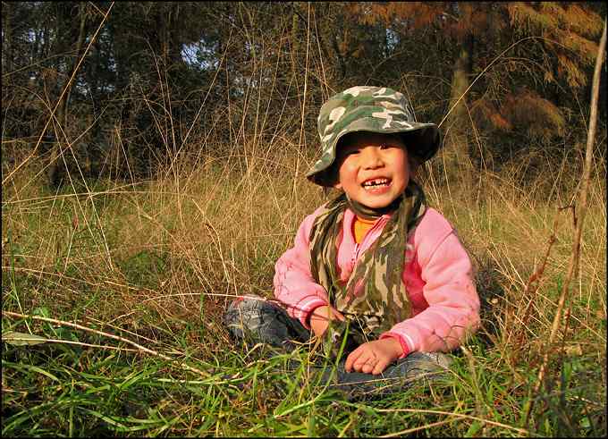 我和我的孩子，一起去拍鸟