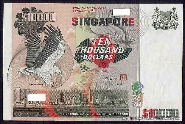 图说新加坡纸币:鸟币 图说新加坡纸币:鸟币