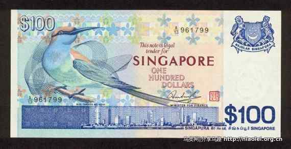 图说新加坡纸币:鸟币 图说新加坡纸币:鸟币
