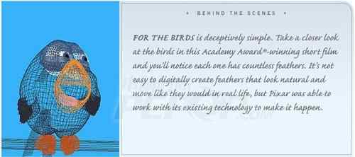For the Birds　皮克斯动画短片