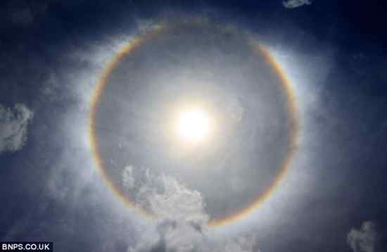 幻日和卷云——吉祥的自然景观