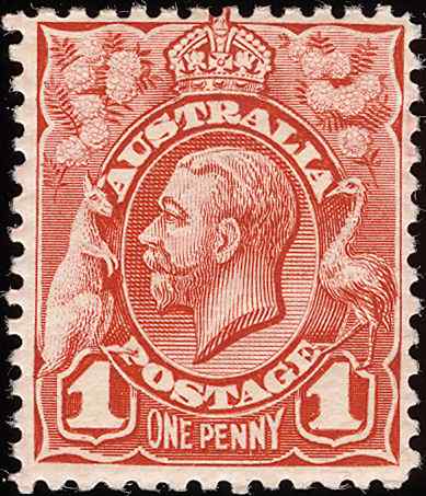 澳大利亚鸸鹋邮票