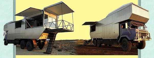 像鸟一样生活：澳大利亚摄影师夫妇的大房车